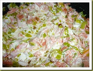 Maccheroncini con salmone, porro e panna vegetale (5)