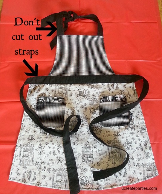 diy kids apron