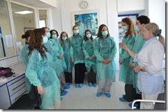My group in the child hematology hospital.