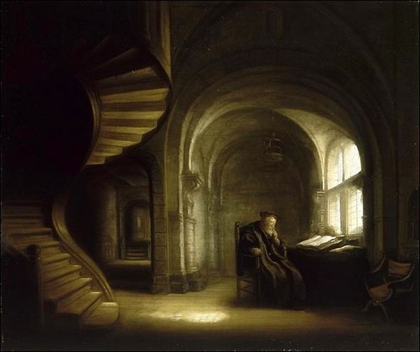Rembrandt, Le philosophe Rembrandt, Le philosophe