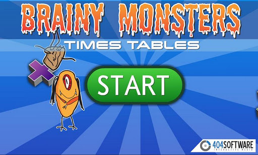 Brainy Monsters Times Tables