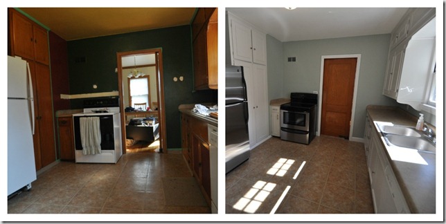 Painting kitchen cabinets Before and After Painting kitchen cabinets Before and After