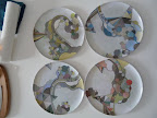 Poketo makes this set of cute and graphic melamine plates called 