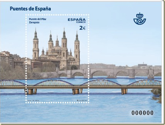 Rainbow Stamp Club: Bridges of Spain..