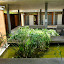 The pond with view towards the offices - wouldnt would like working there too??