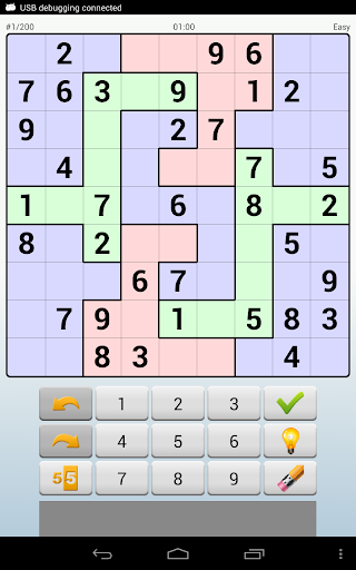 sudoku-2go-free for android screenshot