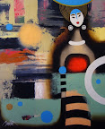 "The Doll" 50х60 (oil/acrylic on canvas)