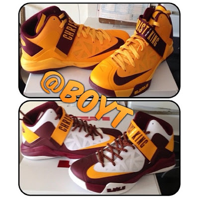 nike zoom soldier 6 pe christ the king away 1 03 First Look at Nike Zoom Soldier VI Christ the King Away PE