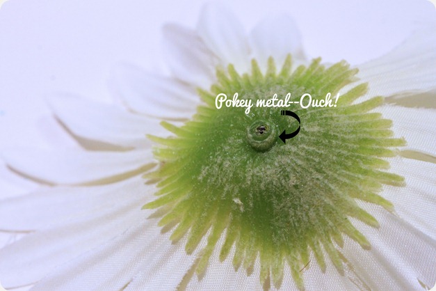 fake flower head band diy