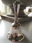 I think we should hold onto this silver service bell, however.  After we sell the rest of the silver, we'll be so rich that we could hire our very own butler!