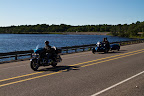 A curved road around Blind River, Northern Ontario