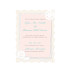 Customize wedding invitations with your color palette and different textured 