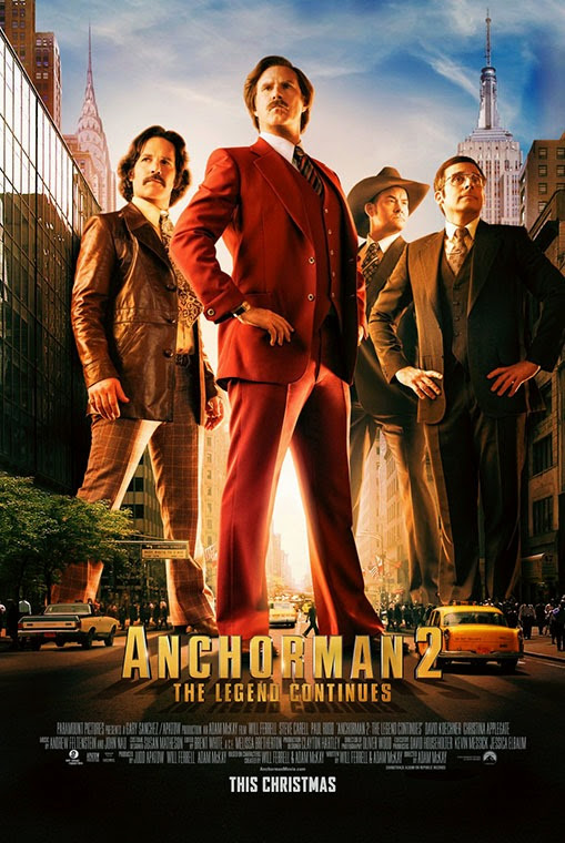 Új Anchorman 2 The Legend Continues poszter és trailer is