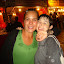 Cindy & Wendy, happily ignoring the rain and ready to dance...