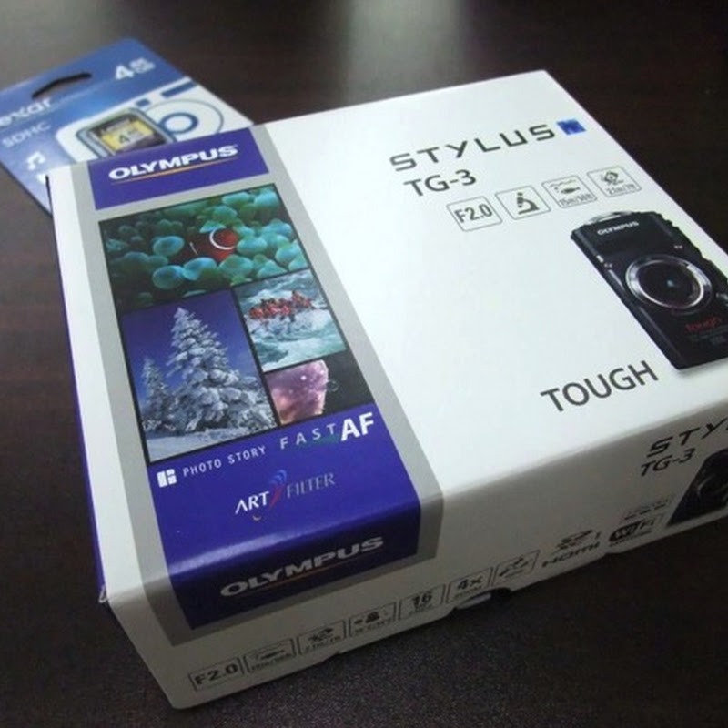進化の極み!海のお供に防水デジタルカメラ STYLUS TG-3 Tough オリンパスを買いました!