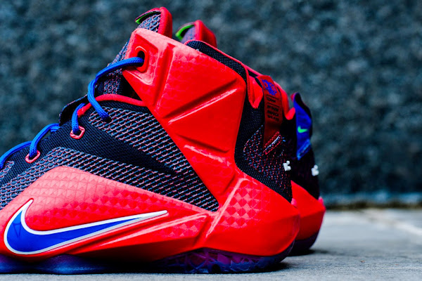 This New LeBron 12 GS Adds New Posite Pattern More Mature Than Men8217s