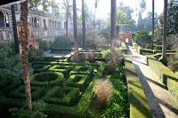 Gardens in the Alcazar