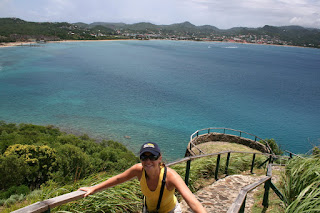 At the top of were look outs that were used from the early 1500s all the way up until World War II