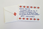 Thank you cards included handwritten notes (many in Spanish).