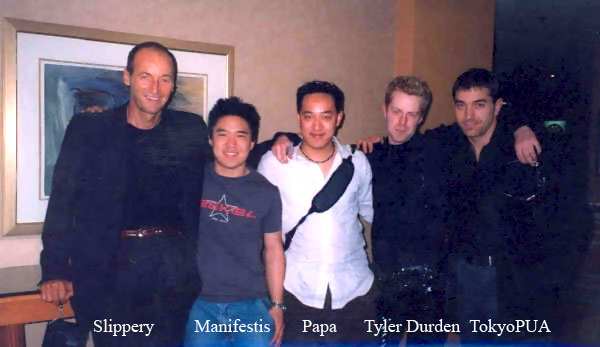 Pick Up Artists Slippery Manifestis Papa Tyler Durden Tokio Pua, Slippery