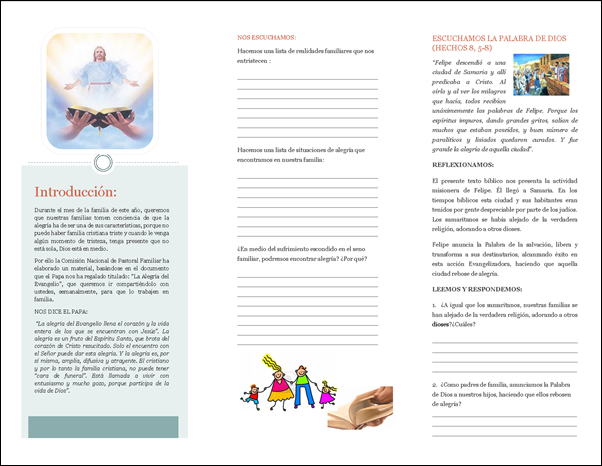 Brochure Mes de la familia 2014 - A Brochure Mes de la familia 2014 - A