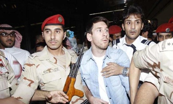 Messi Dikawal Dengan Ketat di Arab Saudi
