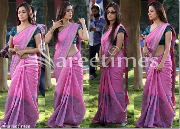 Nisha_Agarwal_Pink_Cotton_Saree Nisha_Agarwal_Pink_Cotton_Saree
