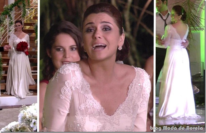 moda da novela aquele beijo - casamento da cl&aacute;udia cap&iacute;tulo 28nov11 a