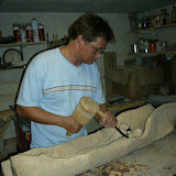 Peter bei der Arbeit