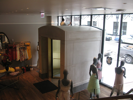 Inside the store