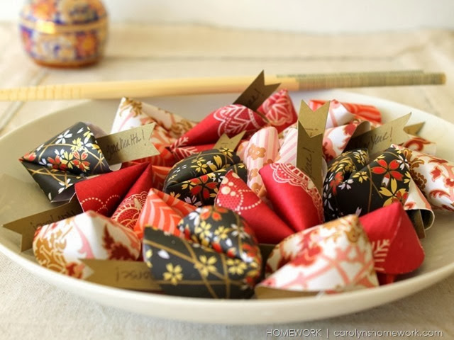 Chinese New Year Paper Fortune Cookies via homework | carolynshomework (1)