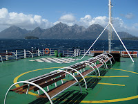Crusing the Patagonian Fjords on the Navimag Ship