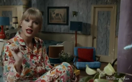 Taylor Swift in We Are Never Ever Getting Back Together music video