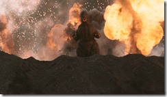 Godzilla vs Biollante Freed from Volcano