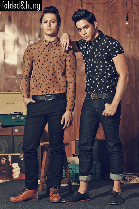 Enrique Gil and Alden Richards for F&H Pre-Holiday 2012