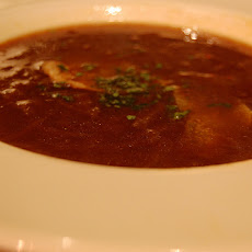 Sweet-And-Sour Broth-Basted Onion Rings
