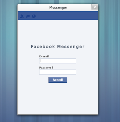 FBMessenger su Ubuntu