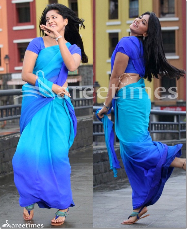 Anushka_Blue_Georgette_Sari