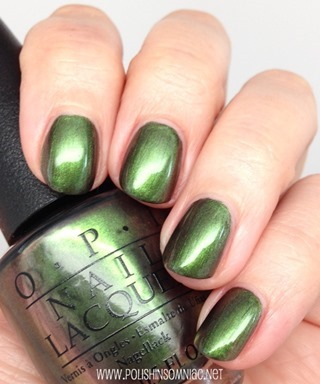 OPI Green on the Runway 