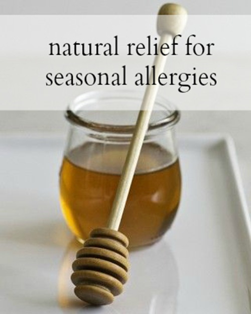 natural relief for seasonal allergies