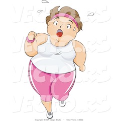 vector-of-overweight-girl-sweating-and-jogging-by-bnp-design-studio-3442