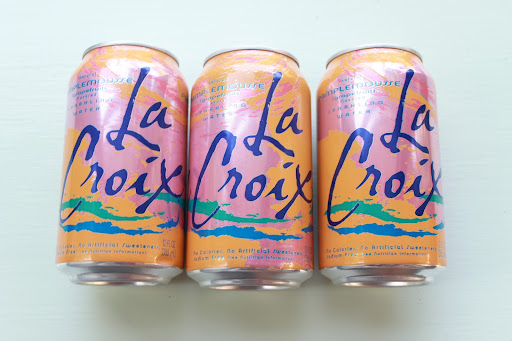 La Croix Pamplemousse sparkling water