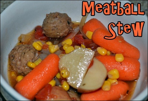 hearty slow-cooker meatball stew