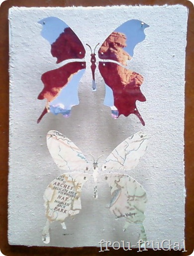 Map and Picture Butterflies