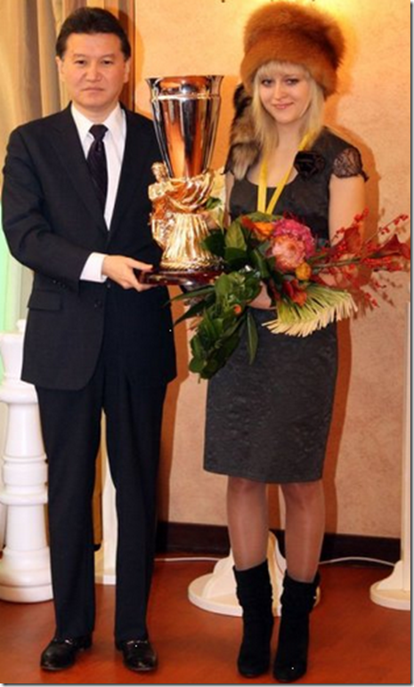 Anna Ushenina, Women's World Chess Champion 2012