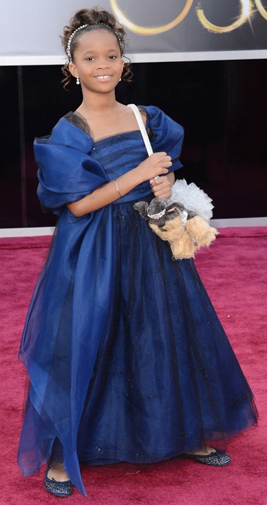 Quvenzhane Wallis de Armani