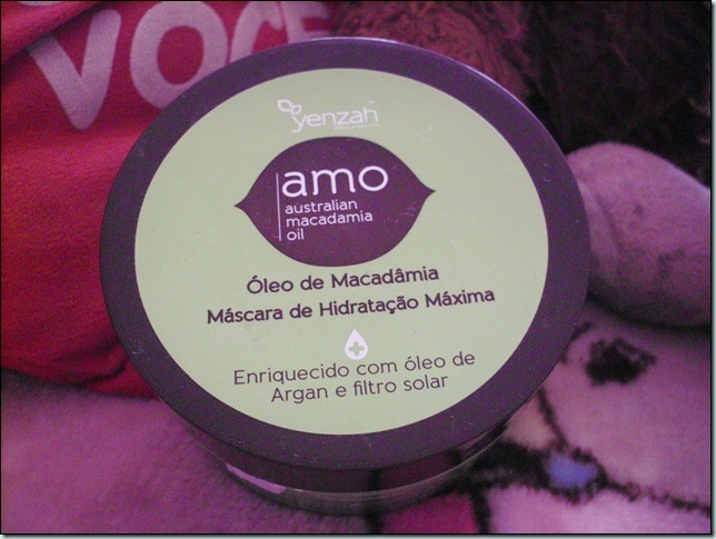 Amo Yenzah–Mascara de Hidratação de Macadâmia Amo Yenzah–Mascara de Hidratação de Macadâmia