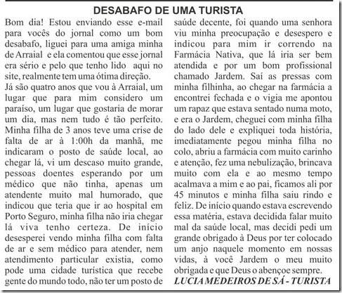 desabafo