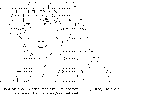 Saki,Shimizudani Ryuuka