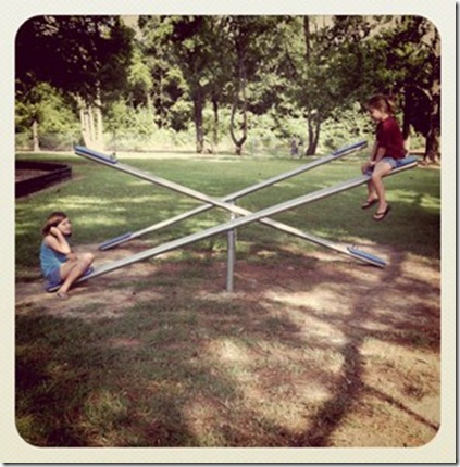 see saw